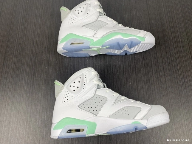 1st Kicks Jordan Mint Foam Air 6 DQ4914-103 WMNS 0724